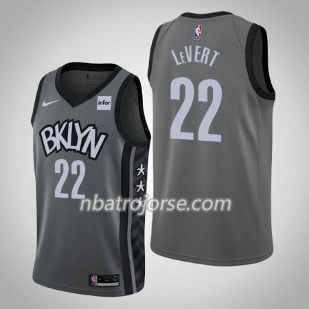 Män Brooklyn Nets Tröja Caris LeVert 22 2019-20 Nike Statement Edition Swingman